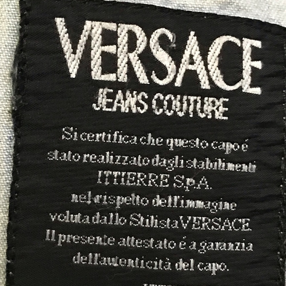 Versace jeans jacket size small
